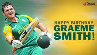 Graeme Smith celebrates his 34th birthday Graeme Smith celebrates his 34th birthday