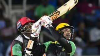 Kumar Sangakkara triumphs over Chris Gayle; Jamaica Tallawahs reach CPL 2017 play-offs Kumar Sangakkara triumphs over Chris Gayle; Jamaica Tallawahs reach CPL 2017 play-offs