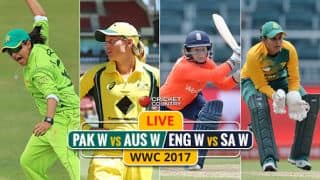 Live cricket score, Australia vs Pakistan, England vs South Africa ICC Women's World Cup 2017: AUS win vs PAK, SA near win vs ENG Live cricket score, Australia vs Pakistan, England vs South Africa ICC Women's World Cup 2017: AUS win vs PAK, SA near win vs ENG