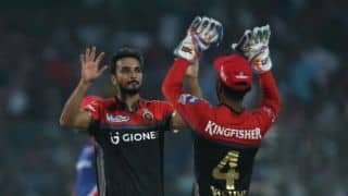 IPL 2017: Wasn't easy to not get opportunities despite form, says Harshal Patel after bagging MoM award in Royal Challengers Bangalore (RCB) win over Delhi Daredevils (DD) IPL 2017: Wasn't easy to not get opportunities despite form, says Harshal Patel after bagging MoM award in Royal Challengers Bangalore (RCB) win over Delhi Daredevils (DD)
