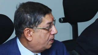 Srinivasan to chair ICC Board Meeting Srinivasan to chair ICC Board Meeting