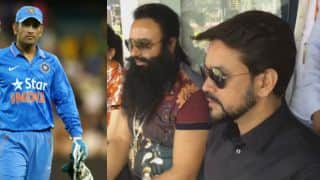 Gurmeet Ram Rahim Singh Insan's presence helps India win 1st ODI; now to help Anurag Thakur against Lodha Panel Gurmeet Ram Rahim Singh Insan's presence helps India win 1st ODI; now to help Anurag Thakur against Lodha Panel