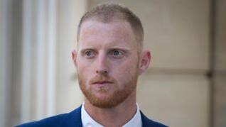 Ben Stokes in Bristol Court for day four of trial