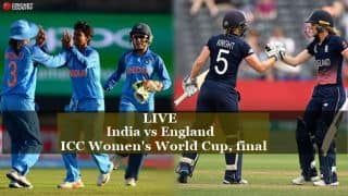 Live Cricket Score, India vs England, ICC Women’s World Cup 2017, final at Lord’s: ENG win by 9 runs Live Cricket Score, India vs England, ICC Women’s World Cup 2017, final at Lord’s: ENG win by 9 runs