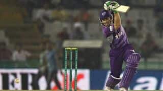Live Cricket Score Cape Cobras vs Hobart Hurricanes CLT20 2014: Aiden Blizzard powers Hobart Hurricanes to a six-wicket win Live Cricket Score Cape Cobras vs Hobart Hurricanes CLT20 2014: Aiden Blizzard powers Hobart Hurricanes to a six-wicket win