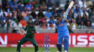 ICC Champions Trophy 2017, India vs Bangladesh, Semi-Final 2 at Edgbaston: Rohit Sharma’s 123, Kedar Jadhav’s spell, other highlights