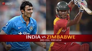 India vs Zimbabwe 2015, 3rd ODI at Harare, Preview: Visitors look for clean sweep