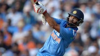 Ind vs Eng, 6th ODI: Dhawan dismissed for 38 Ind vs Eng, 6th ODI: Dhawan dismissed for 38