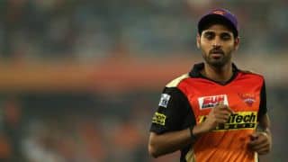 IPL 2018: Sunrisers Hyderabad appoint Bhuvneshwar Kumar as Kane Williamson's deputy IPL 2018: Sunrisers Hyderabad appoint Bhuvneshwar Kumar as Kane Williamson's deputy