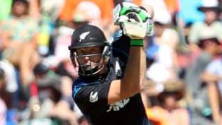 NZ vs SL:Guptill is out first ball NZ vs SL:Guptill is out first ball