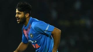 Nidahas Trophy 2018: Shardul Thakur, Washington Sundar restrict Sri Lanka to 152 for 9 in 4th T20I