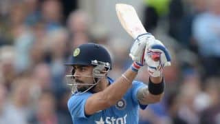 Ind vs Eng, 6th ODI: Kohli dismissed by Moeen Ind vs Eng, 6th ODI: Kohli dismissed by Moeen