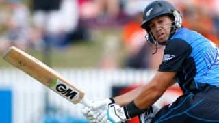 NZ vs SL: Taylor is out for 11 NZ vs SL: Taylor is out for 11