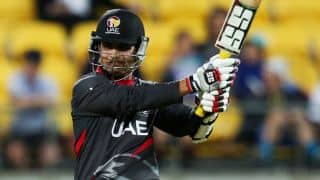 Shaiman Anwar becomes 1st UAE batsman to hit T20I ton as hosts win 2nd T20I, series against PNG Shaiman Anwar becomes 1st UAE batsman to hit T20I ton as hosts win 2nd T20I, series against PNG