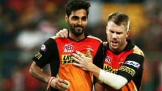 IPL 2018: David Warner's shoes not easy to fill, believes Bhuvneshwar Kumar IPL 2018: David Warner's shoes not easy to fill, believes Bhuvneshwar Kumar