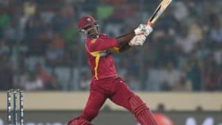 Sammy's wicket sets West indies back Sammy's wicket sets West indies back