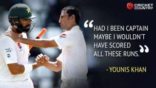 Younis Khan admits he “would not have scored so many rains” had he been Pakistan’s captain Younis Khan admits he “would not have scored so many rains” had he been Pakistan’s captain