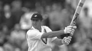 Geoff Boycott gets his 100th First-Class century
