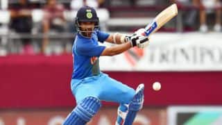 Ajinkya Rahane's ton steers India to 310 for 5 vs West Indies in 2nd ODI Ajinkya Rahane's ton steers India to 310 for 5 vs West Indies in 2nd ODI