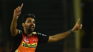 IPL 2018: Bhuvneshwar Kumar to miss SRH vs MI clash IPL 2018: Bhuvneshwar Kumar to miss SRH vs MI clash
