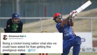 Twitterati congratulates Afghanistan and Ireland on receiving Test status Twitterati congratulates Afghanistan and Ireland on receiving Test status