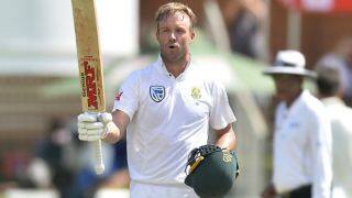 AB de Villiers on his Test century: Was struggling to breath, legs felt numb in the nineties AB de Villiers on his Test century: Was struggling to breath, legs felt numb in the nineties