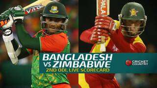 Live Cricket Scorecard Bangladesh Vs Zimbabwe 2015 2nd Odi At Mirpur Dhaka Cricket Country