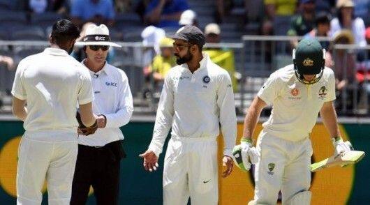 Virat Kohli and Tim Paine clashed on several occasions during the Perth Test.