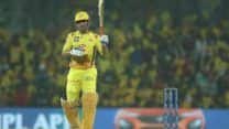 MS Dhoni finished CSK's innings with a hat-trick of sixes off Jaydev Unadka