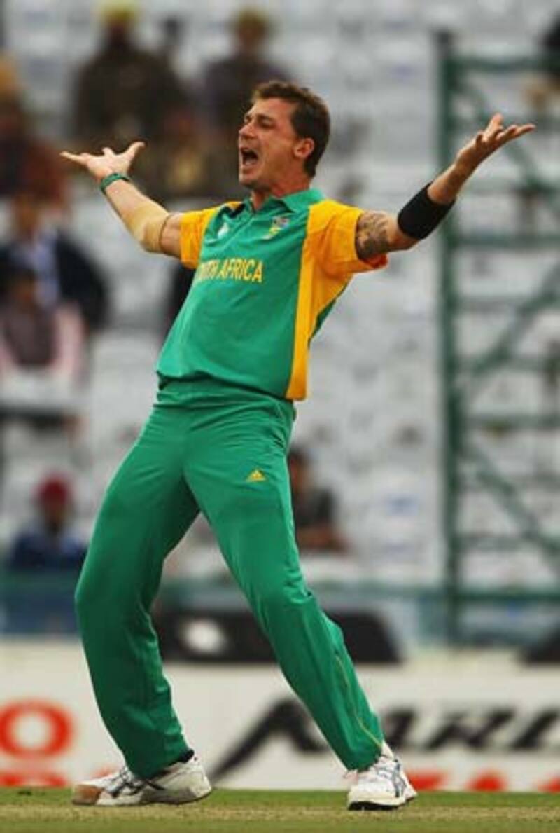 Dale Steyn is one of the fearsome fast bowlers in this World Cup &Acirc;&copy; Getty Images