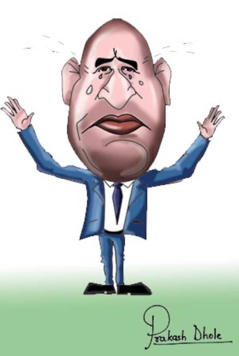 Dhoni shaved his head because he wanted to lead the team and also show the way (Illustration by Prakash Dhole)