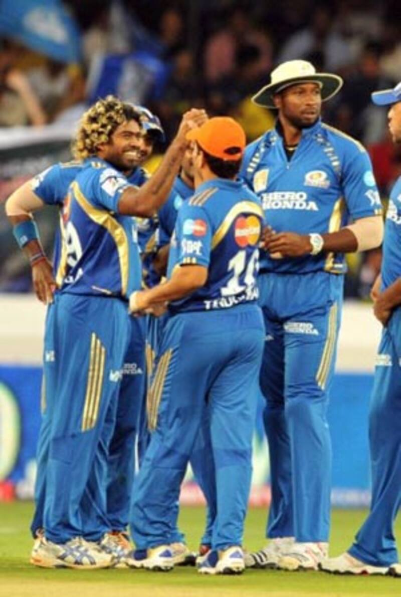 Mumbai led by Sachin Tendulkar is deservedly at the top of the league tables. &Acirc;&copy; AFP