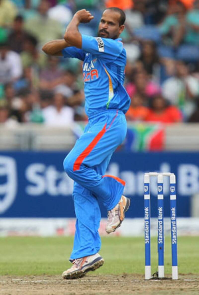 Yusuf Pathan&acirc;&brvbar;..Has failed in their role as India&acirc;s fifth bowling option &Acirc;&copy; Getty Images