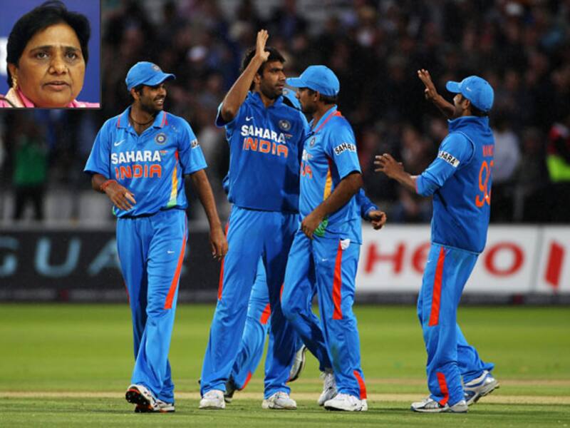 Mayawati has agreed to send her jet out to help the team if a similar thing happened to Dhoni and co in the future