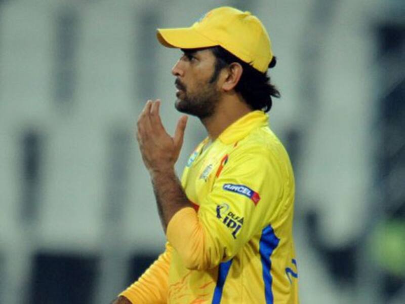 Mahendra Singh Dhoni... In the 14 matches since the start of England tour, he has lost 11, tied one with one game producing no result. And in four matches for CSK, his bat produced only 46 runs at an average of 15.33 per match and strike rate of less than 83 &copy; AFP