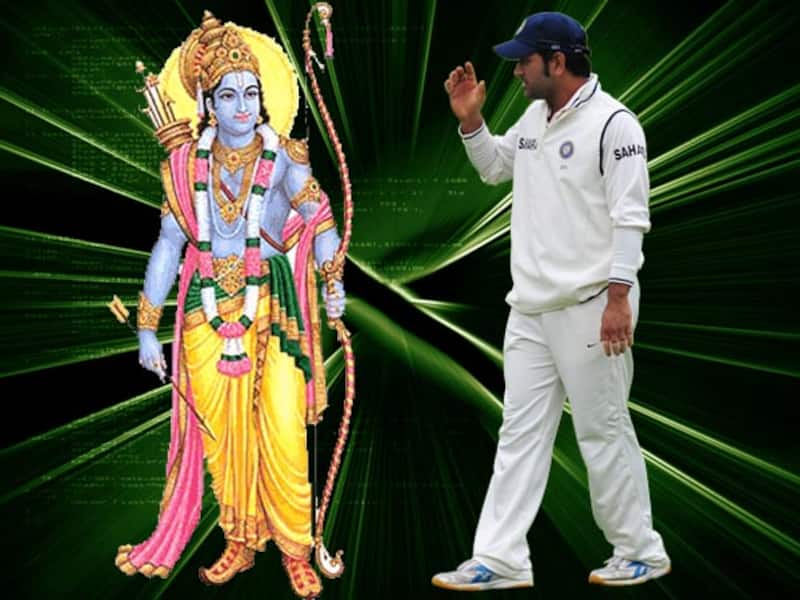 'Don't fret, son!' Lord Rama told Mahendra Singh Dhoni &copy; Getty Images