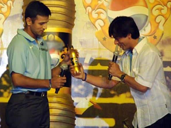 Rahul Dravid (left) has been offered the role of Chinni robot, which is going to fight against Chitti — The Rajini robot. Dravid has been asked to get into the IPL mode to prepare for this role.