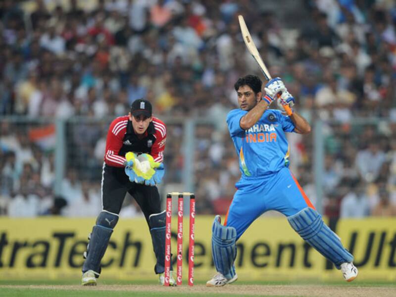 It is a credit to the Indian captain Mahendra Singh Dhoni that he has cleared his head and leads a young side from the front in a series that they had absolutely no intention of losing &Acirc;&copy; Getty Images