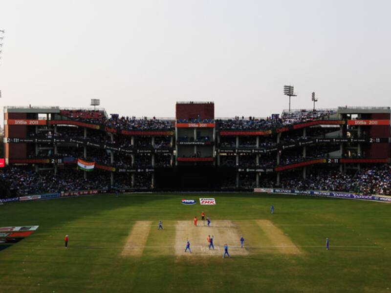 A general view of the Feroz Shah Kotla Stadium in New Delhi &copy; Getty Images