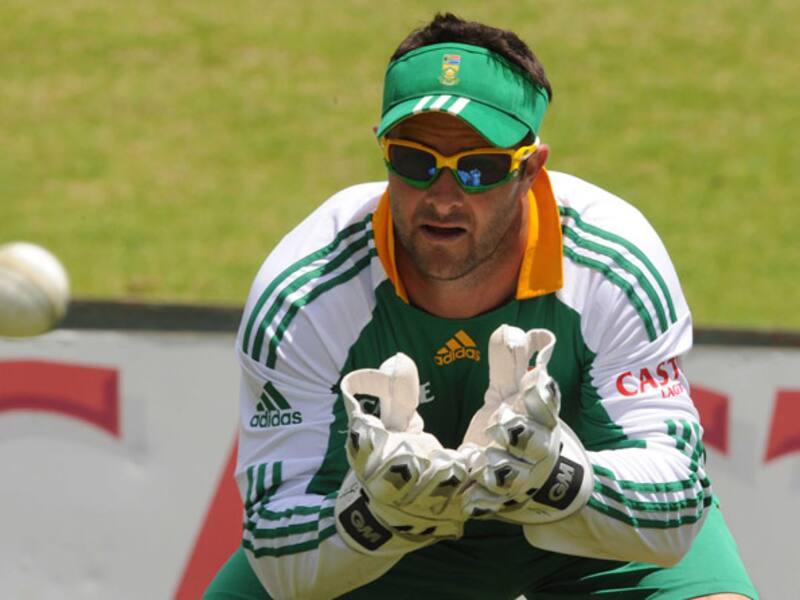 Mark Boucher.....the first keeper in Test history to pouch 500 catches &Acirc;&copy; Getty Images