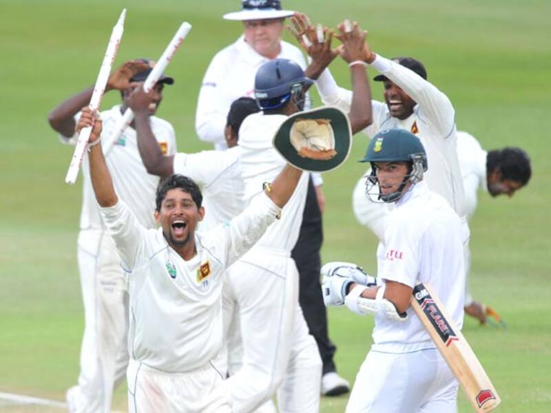 Sri Lanka's Test victory was their first on South African soil &Acirc;&copy; Getty Images