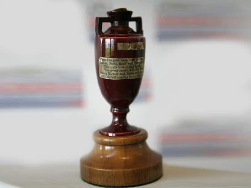 The original Ashes urn rests at the cricket museum of the Lord's cricket ground &Acirc;&copy; Getty Images