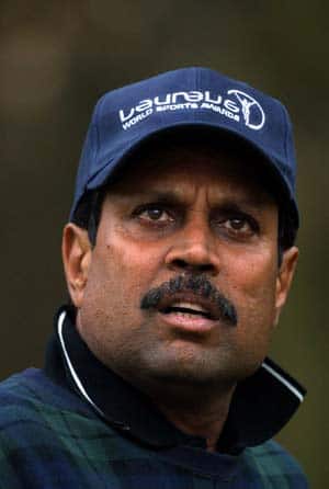 In a sterling demonstration of sporting spirit, Kapil Dev agreed to a four reversed as a six. Kapil’s gesture proved costly as India lost the match by 1 run © Getty Images