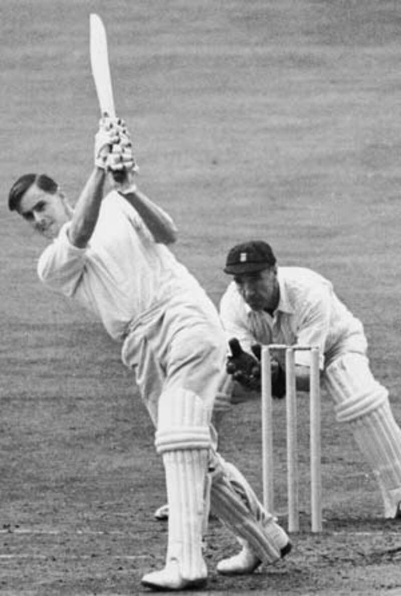 Peter May's collection of 4537 Test runs at 46.77 with 13 centuries from 66 Tests marks him as one of the greatest post-War batsmen of England, the last in the line of great amateurs &Acirc;&copy; Getty Images