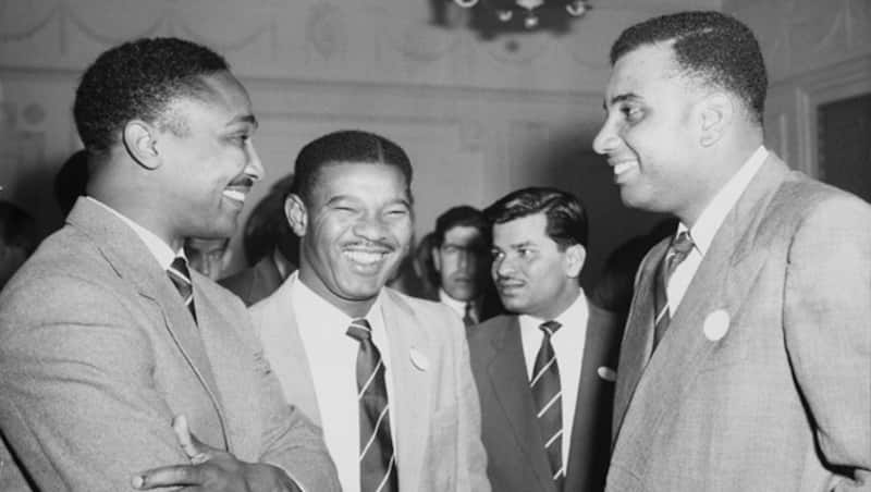 From left: Frank Worrell, Everton Weekes and Clyde Walcott © Getty Images