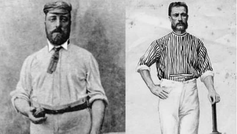 Alfred Shaw (above) bowled the first ball in Test cricket to Bannerman (right) at MCG. Picture courtesy: Wikimedia Commons
