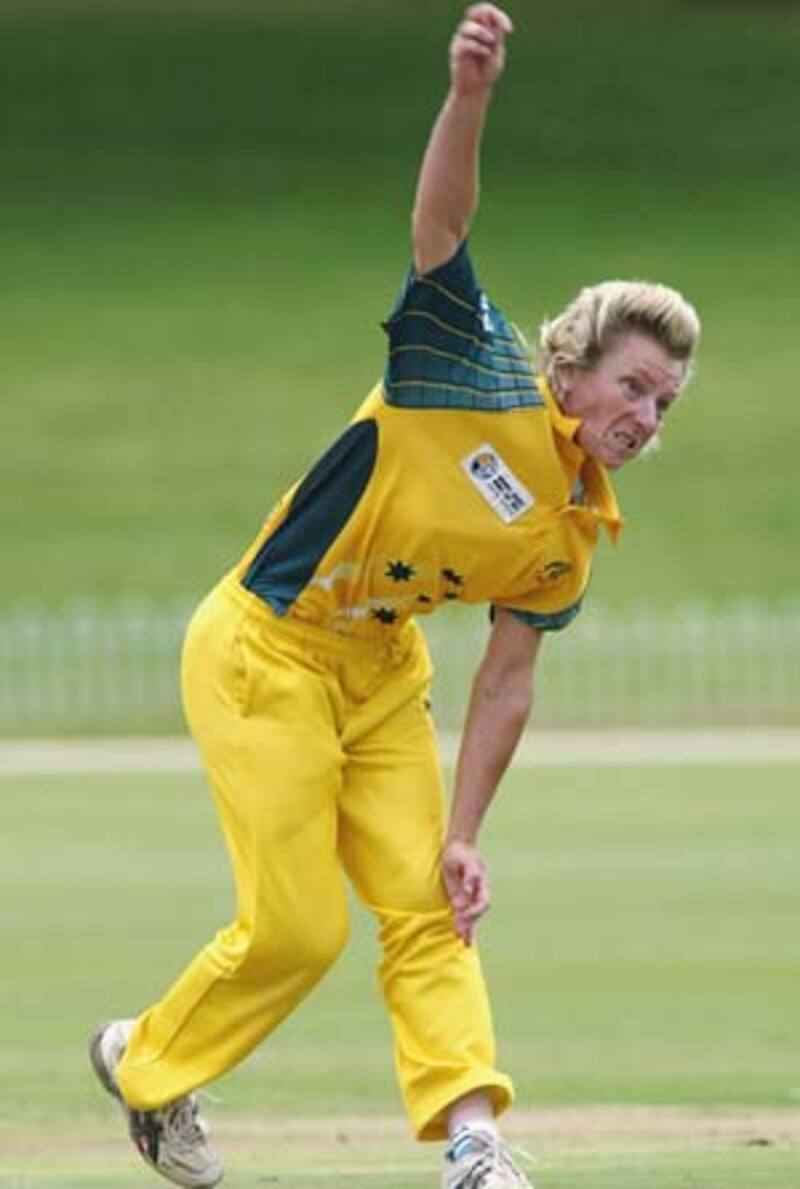 Cathryn Fitzpatrick in full tilt © Getty Images