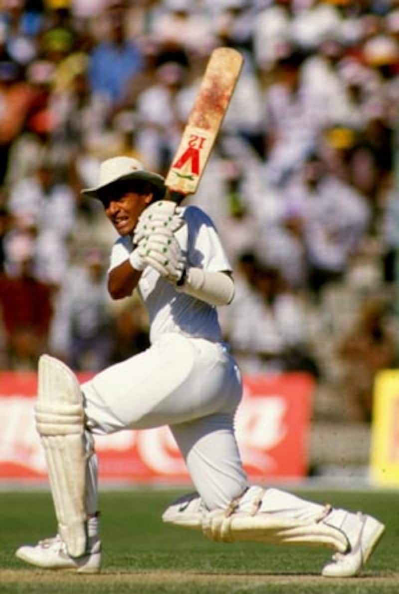 Ranjan Madugalle during the 1987 World Cup match against the West Indies in Kanpur &Acirc;&copy; Getty Images
