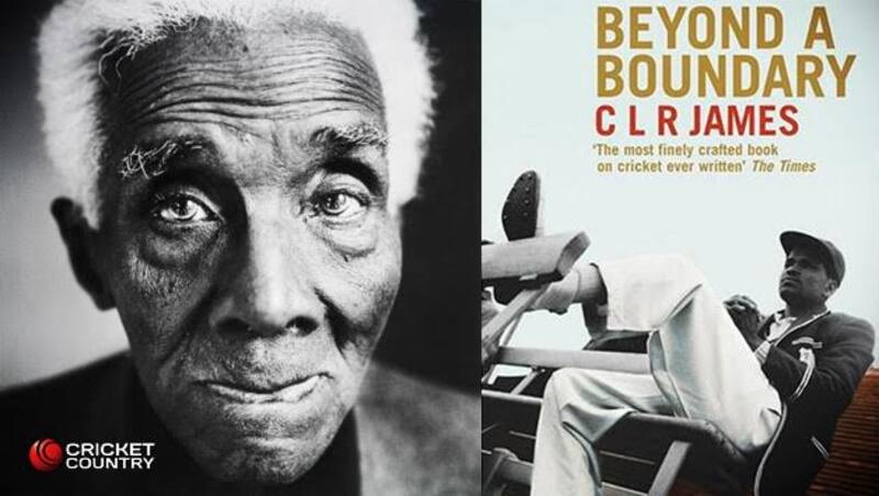 CLR James (left, &Acirc;&copy; Getty Images), and his most famous work, Beyond a Boundary (Photo courtesy: Wikimedia Commons)