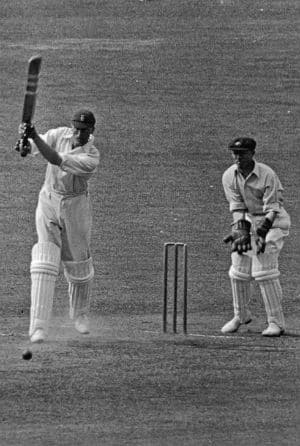 Frank Woolley batting against Australia at Headingley, 1926 © Getty Images